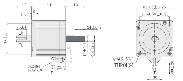 86步進麻豆视频APP免费版外形尺寸圖
